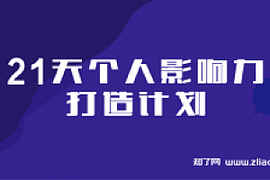 贺嘉21天个人影响力打造计划【完结】