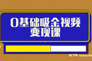 杨宜刚0基础吸金视频变现课【完结】