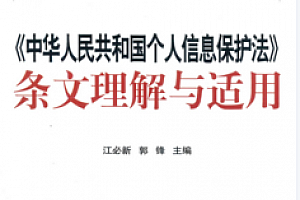 中华人民共和国个人信息保护法条文理解与适用 江必新 郭锋 pdf版