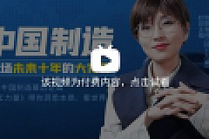 中国制造:一场未来十年的大博弈【完结】