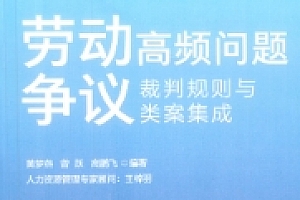 劳动争议高频问题 裁判规则与类案集成_企业人力资源管理与法律顾问实务指引丛书 黄梦燕 曾跃 高鹏飞2023 pdf版下载