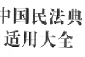 中国民法典适用大全全套共32本 2023 pdf版合集下载