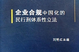 企业合规中国化的民行刑体系性立法2022 pdf版下载