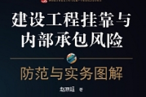 建设工程挂靠与内部承包风险防范与实务图解 202104 赵原超 pdf版下载
