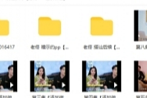 浪迹教育《老佟419速食课程》【网盘资源】