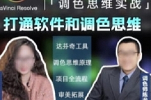 南门录像厅达芬奇调色思维【网盘资源】