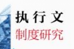 执行文制度研究 202104 陶婷 pdf电子版下载