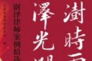 澍时雨也 泽光润也:澍泽律师案例精选(一) pdf电子版下载